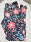 Springtime Embroidery Leggings