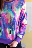 Tie Dye Sequin Sweatshirt