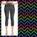 Rainbow Chevron Leggings