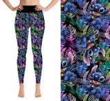 Hawaiian Friend Leggings