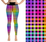 Rainbow Gingham Leggings