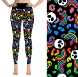 Rainbows N' Skullsies Leggings