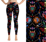 Boho Summer Magic Leggings