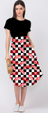 Checker Boards Dress