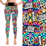 Stay Weird Tie Dye Leggings