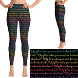 Why fit in? Leggings